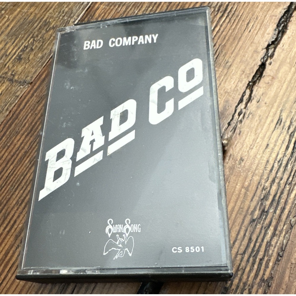 Vintage 1984,  Bad Company Cassette Tape.